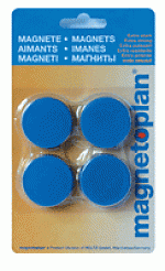 Магниты Magnetoplan Magnum, 34 мм, 4 шт