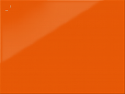 Доска стеклянная магнитно-маркерная 60х80 см оранжевый