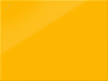 Доска стеклянная магнитно-маркерная 40х60 см желтый