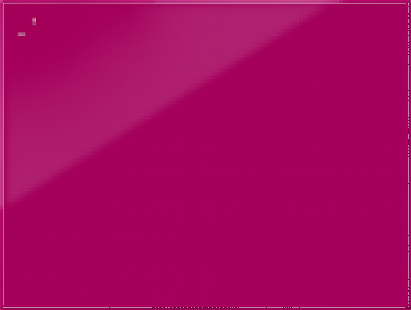 Доска стеклянная магнитно-маркерная 45х45 см малиновый