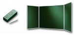 Доска-триптих  для мела лакированная в рамке ALU23 TRK1510