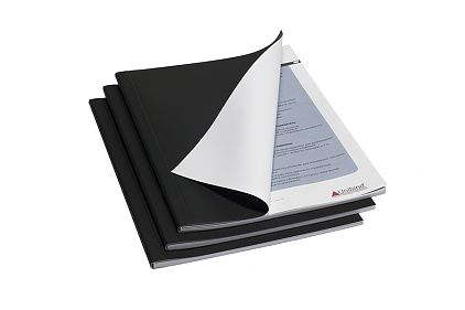 Мягкая обложка UniCover Soft, A4, размер 40, Unibind (цвет: черный)