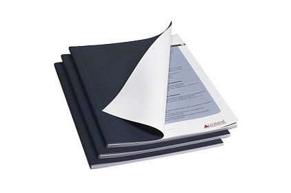 Мягкая обложка UniCover Soft, A4, размер 40, Unibind (цвет: темно-синий)